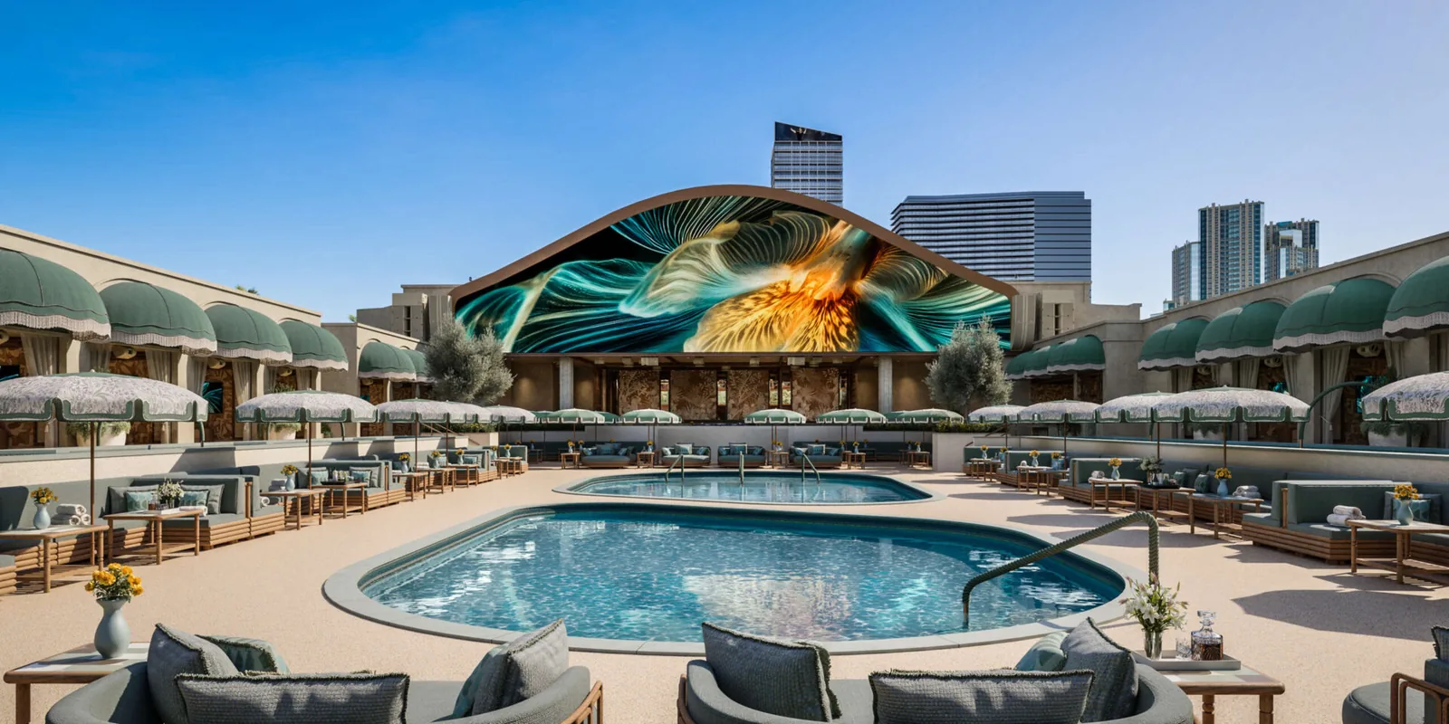 Omnia Dayclub at Caesars - beach club 2