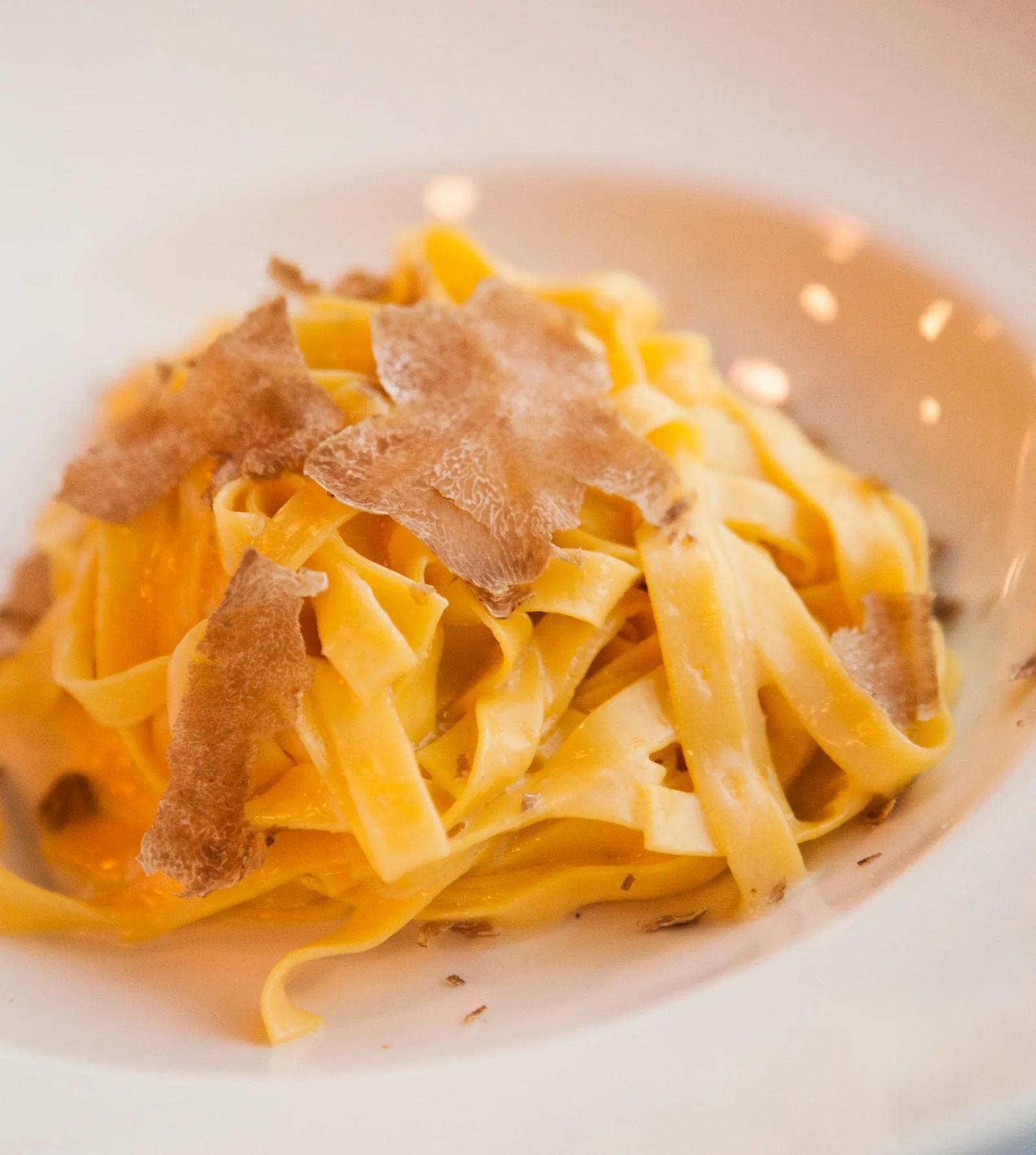 Osteria Mozza - tagliatelle white truffle