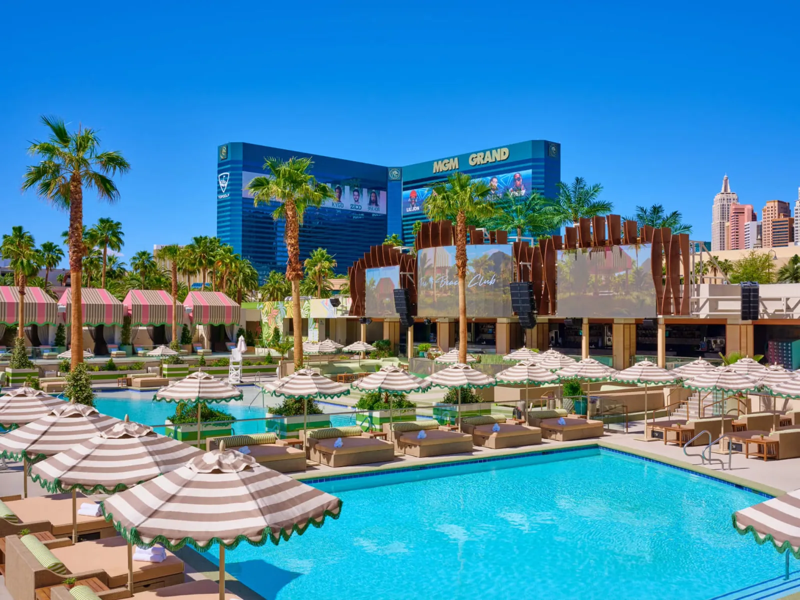Palm Tree Beach Club at MGM - dance club 3