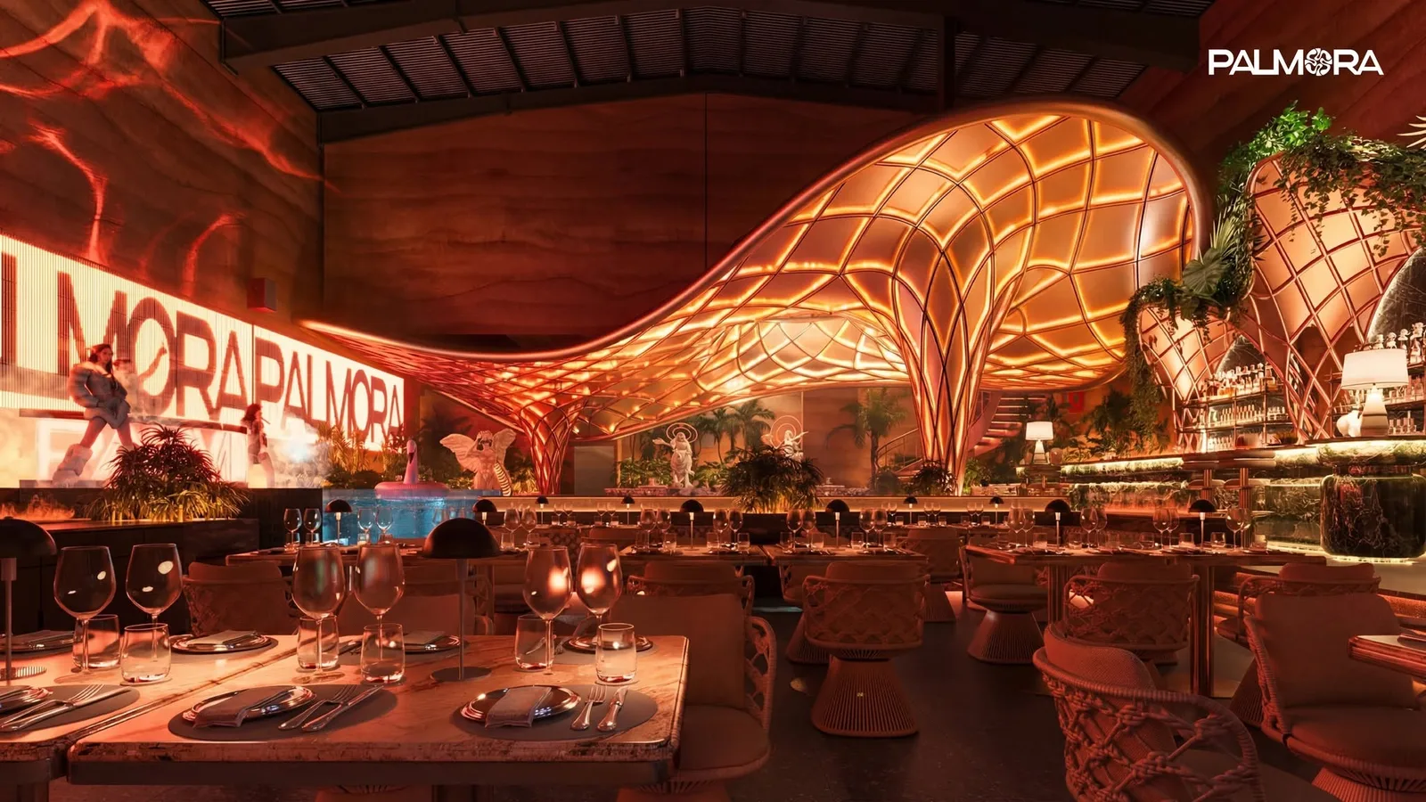 Palmora - dining room