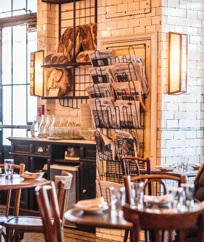Pastis - bistro decor detail