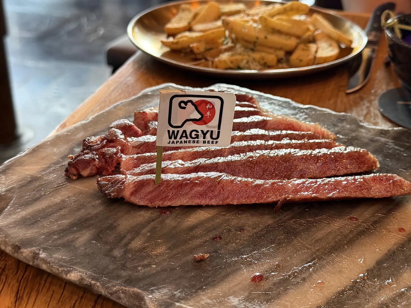 Prime Steak Club - japanese wagyu on the board
