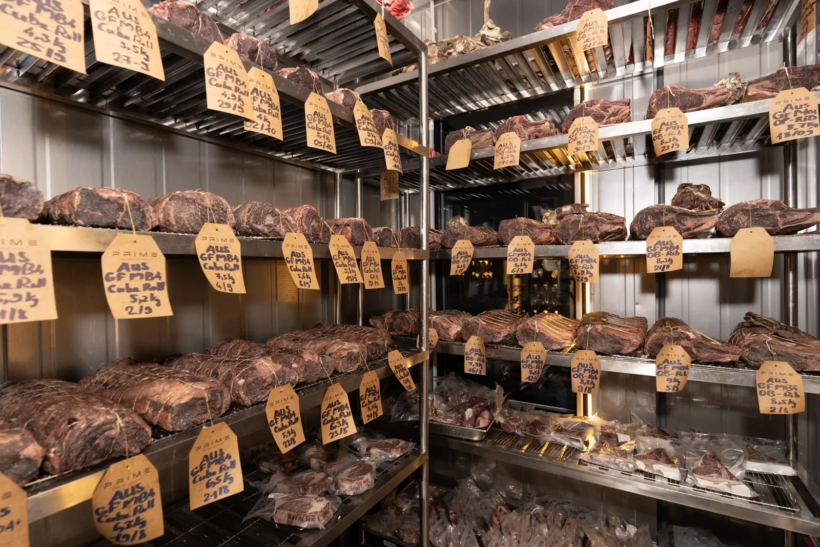 PRIME - Steak Boutique & Chill - dry age room