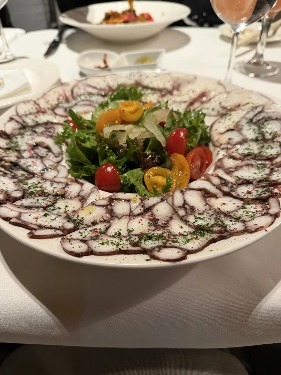 Quattro Gastronomia Italiana - carpaccio di polipo