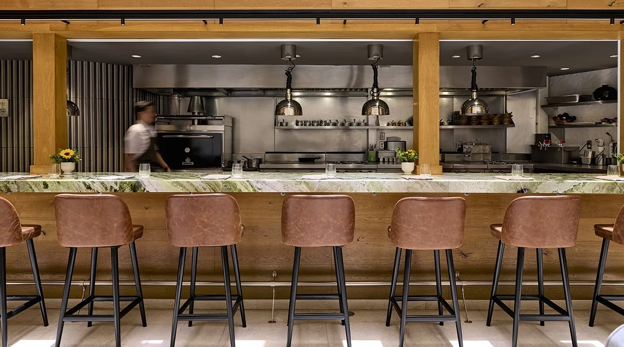 Quintonil - chef s counter bar