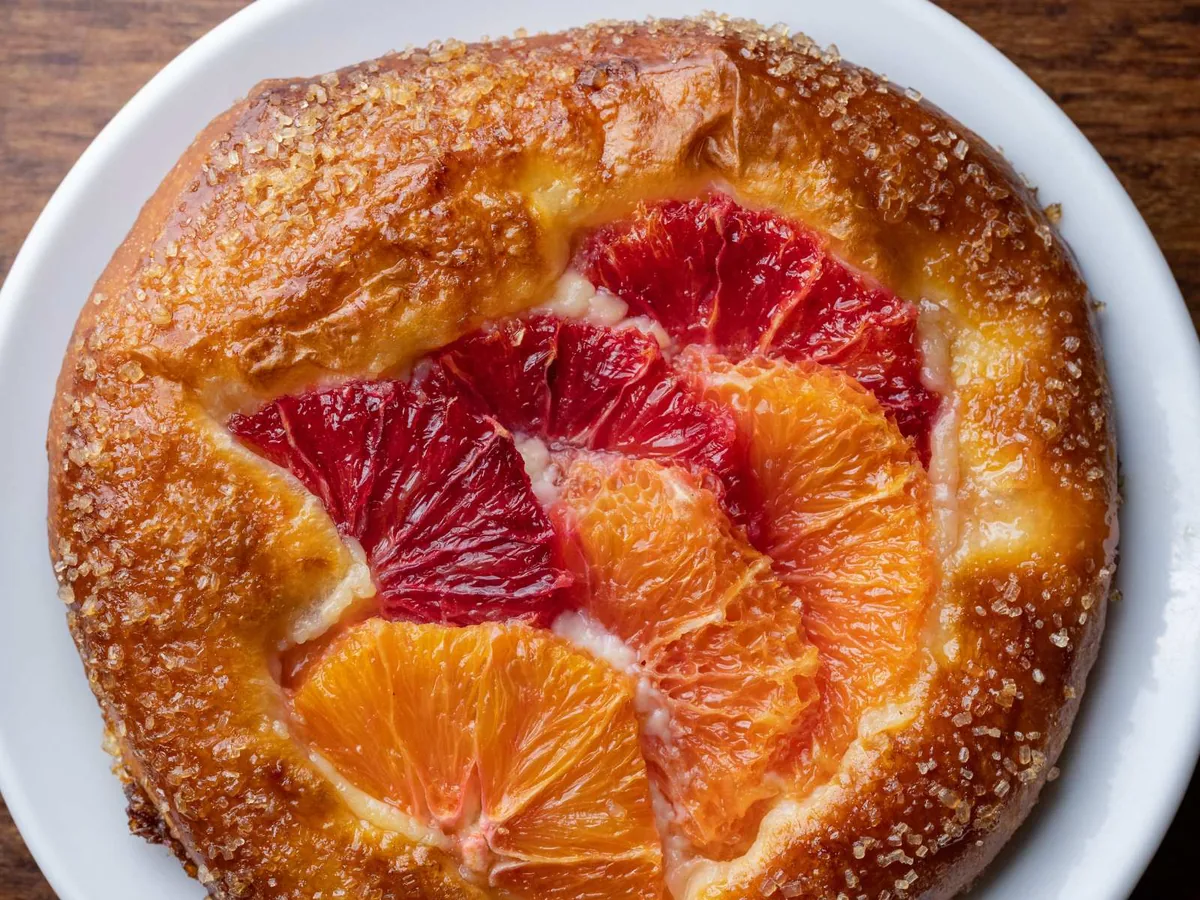 Republique - blood orange galette