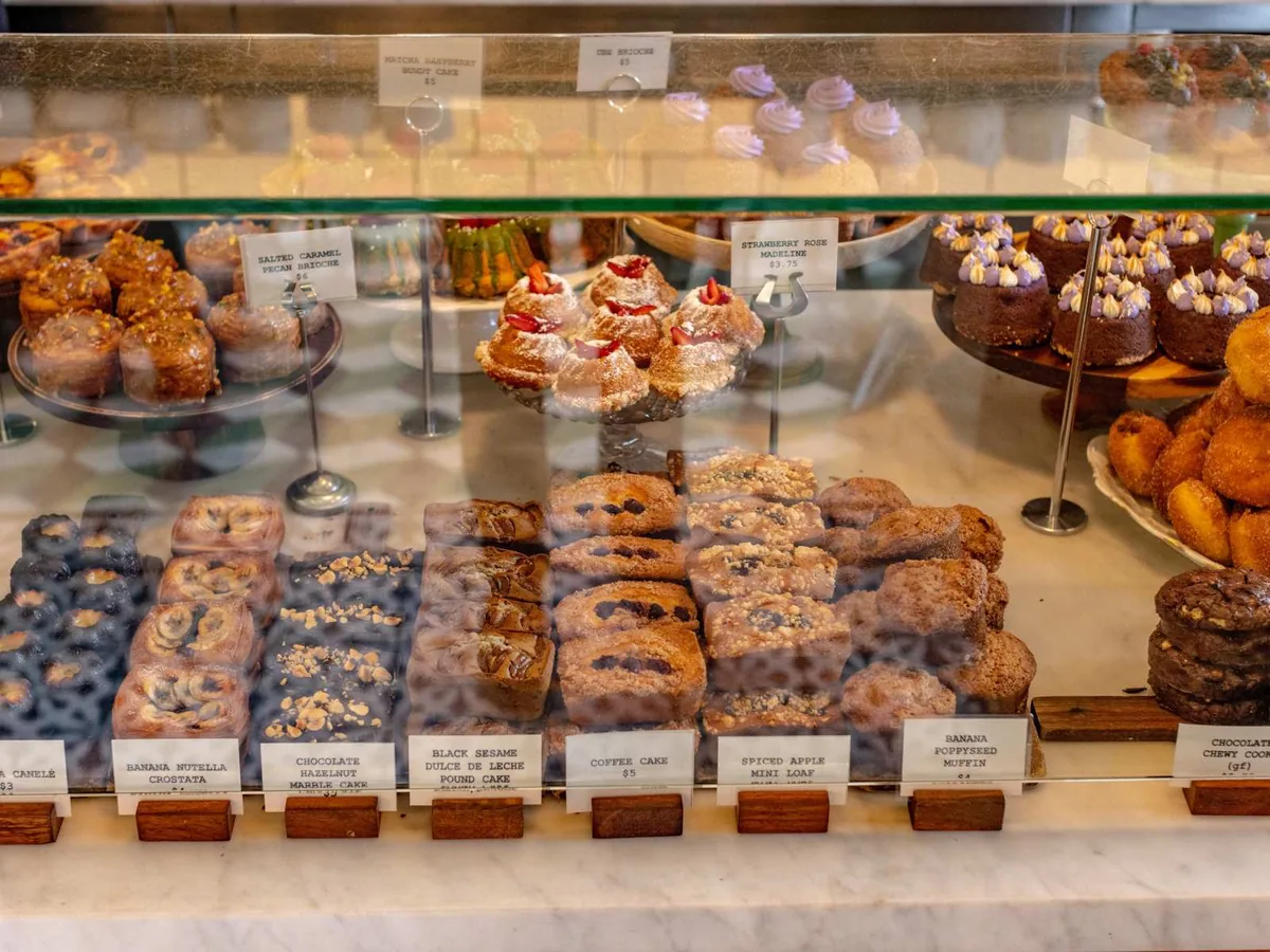 Republique - pastry bakery counter