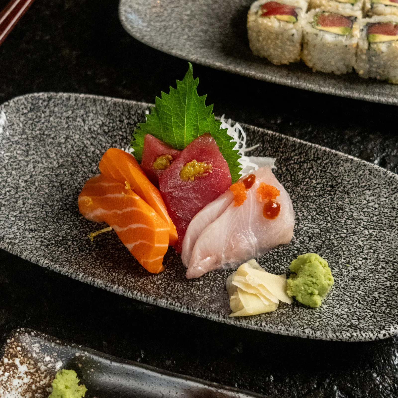 Ryoshi - three variety sashimi