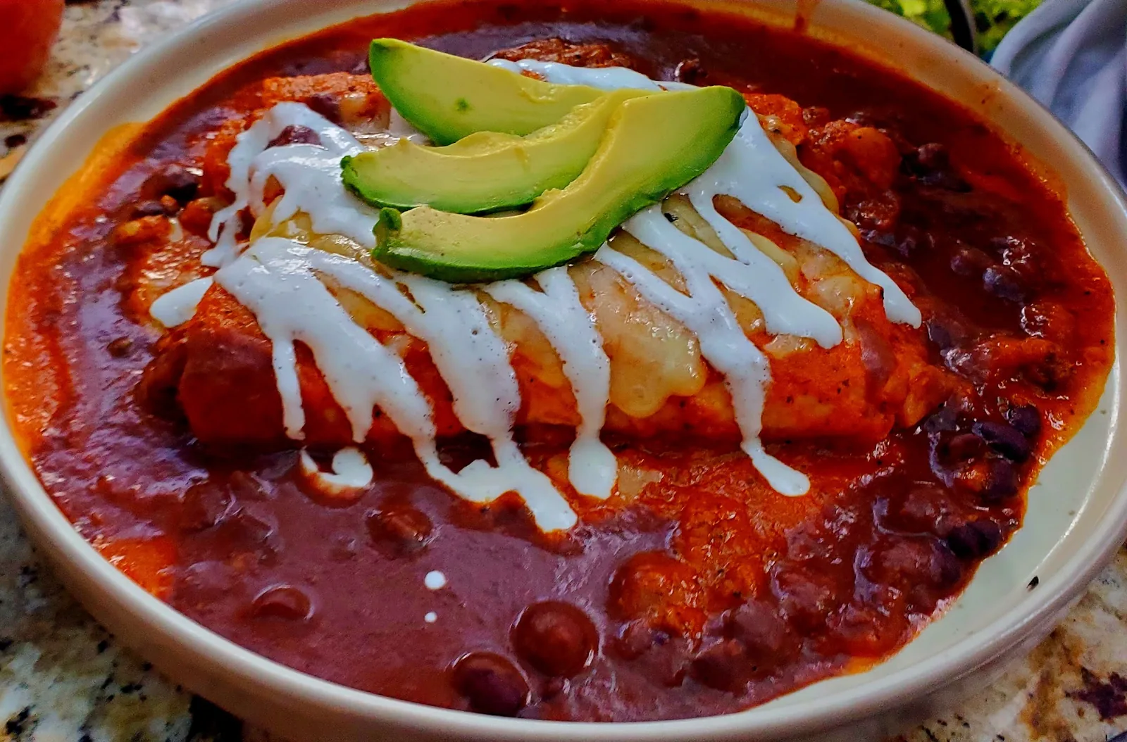 Saks - Polanco - enchiladas plated