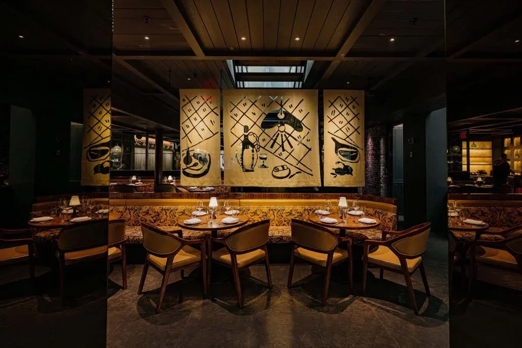 Sartiano's - dining room press