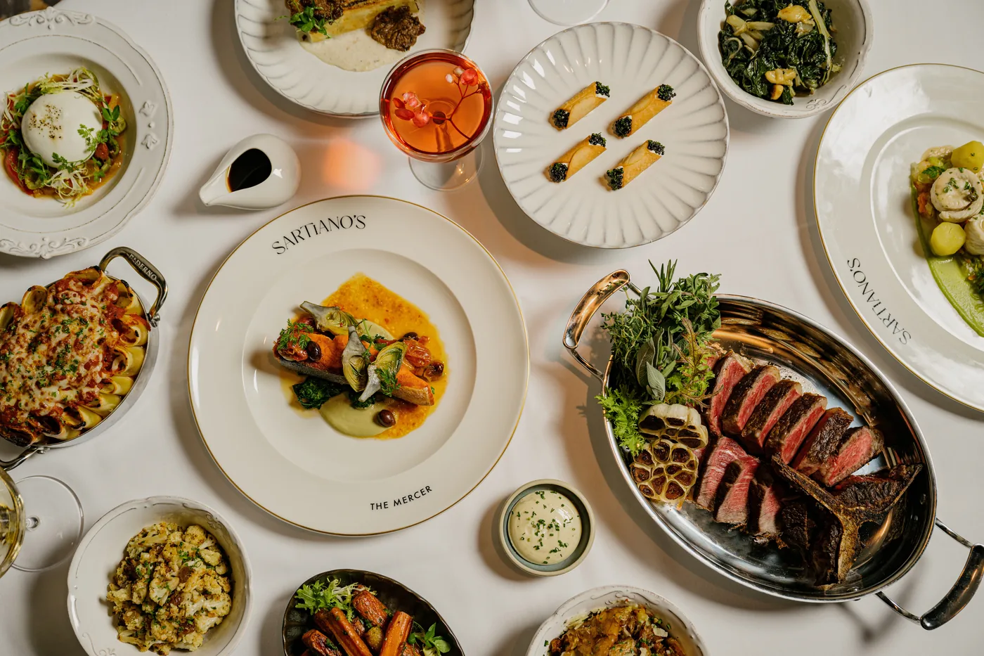 Sartiano's - tablescape
