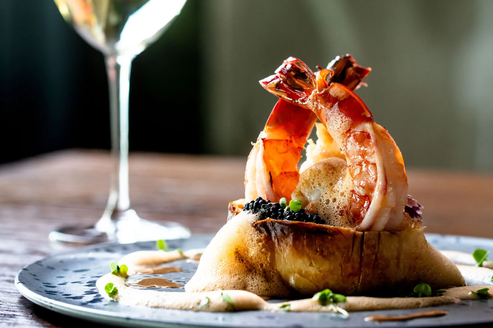 Scarlett Wine Bar - lobster signature dish