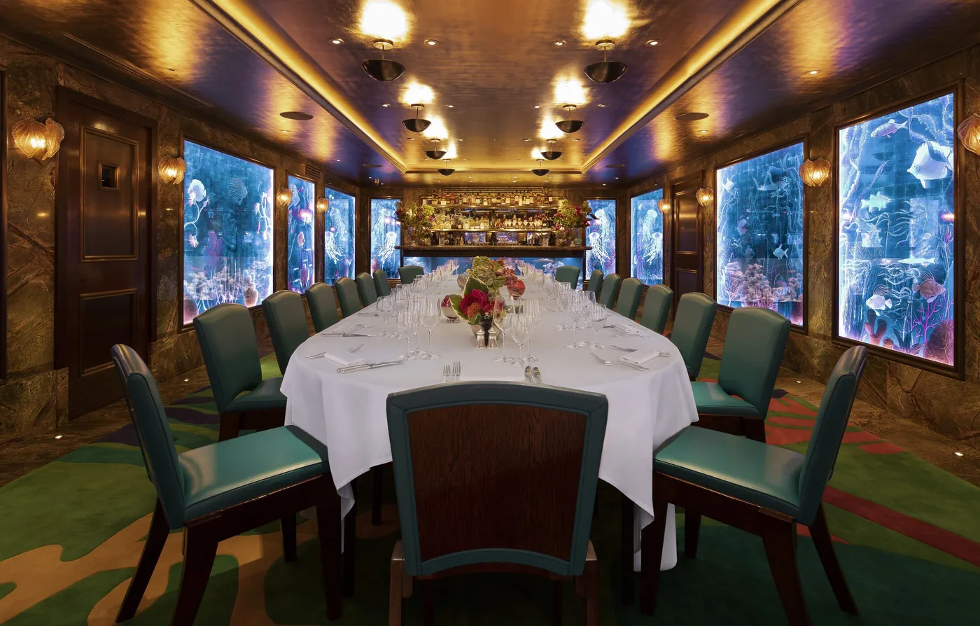 Scott's - private dining room long table