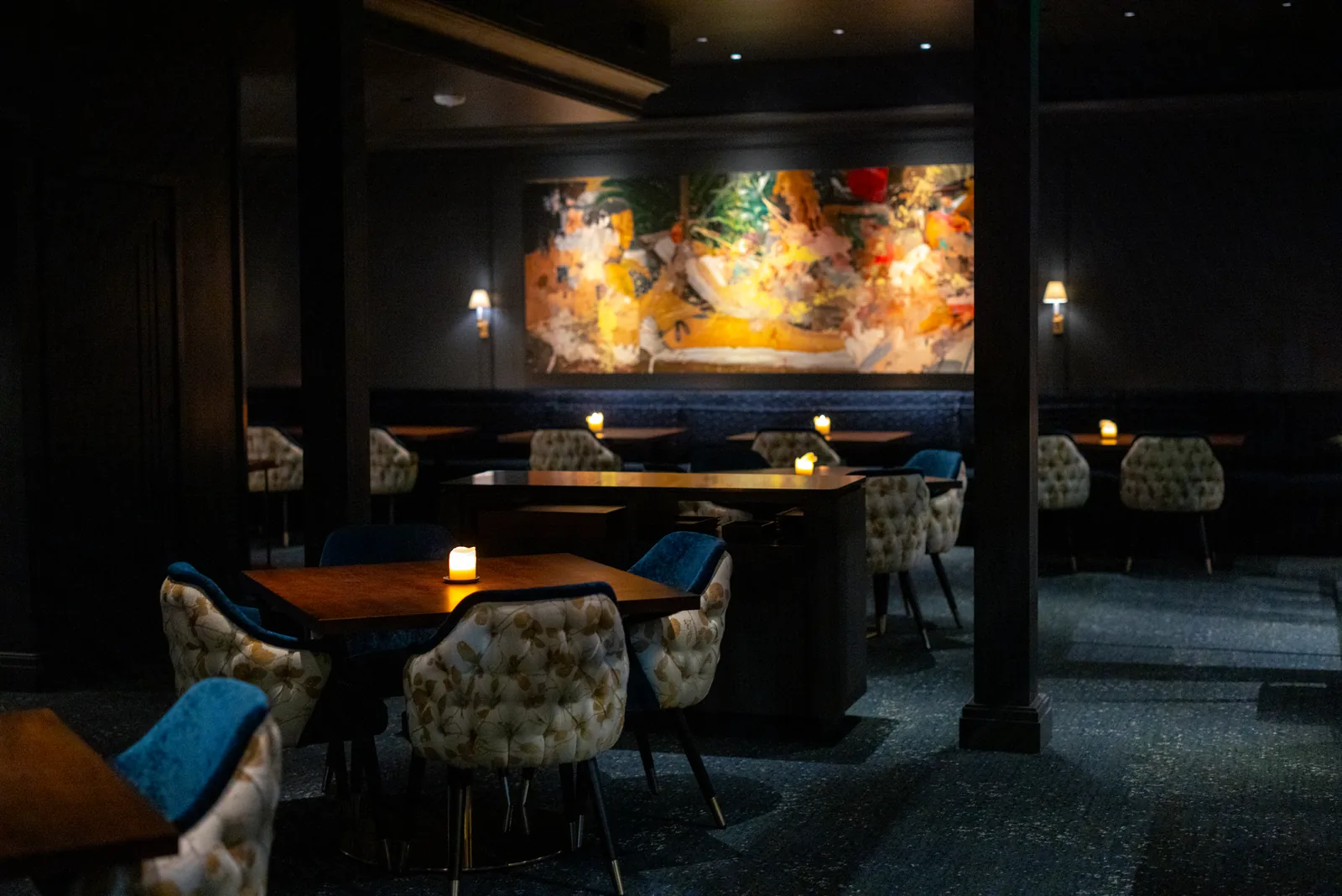 Seline - dining room mural
