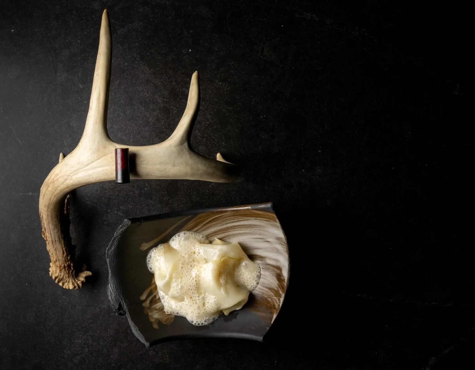 Seline - plated course with antler