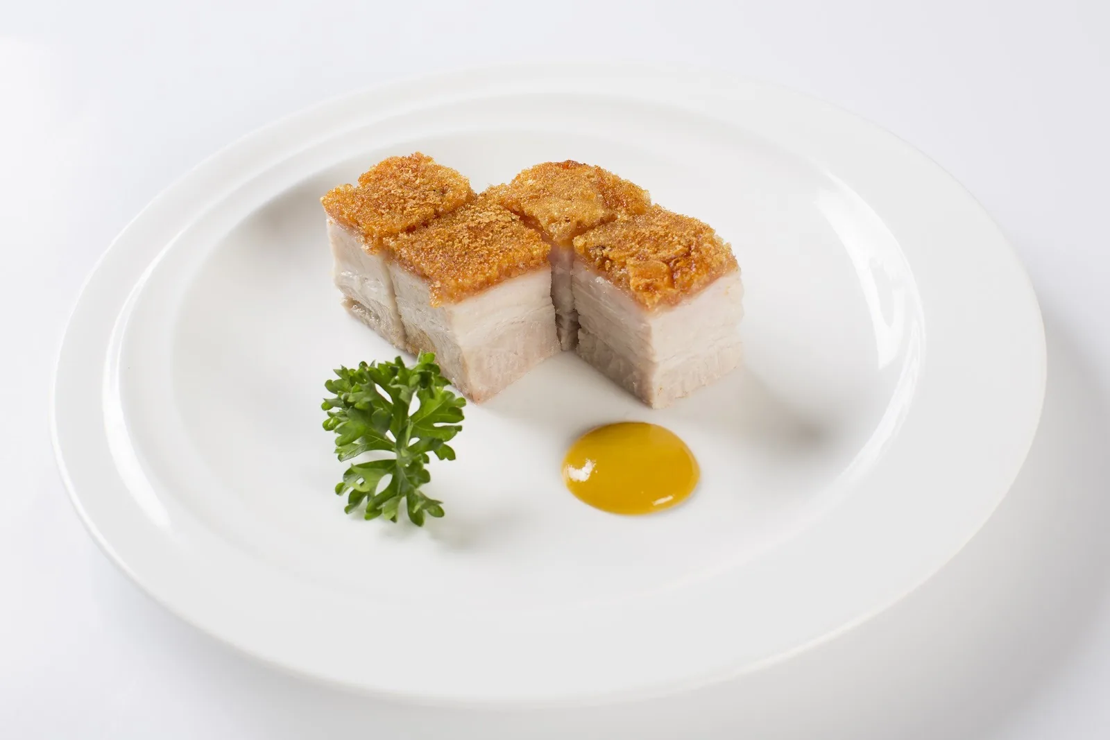 Shang Palace - crispy pork belly