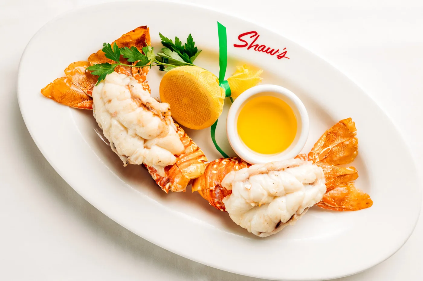 Shaw's Crab House - twin lobster tails