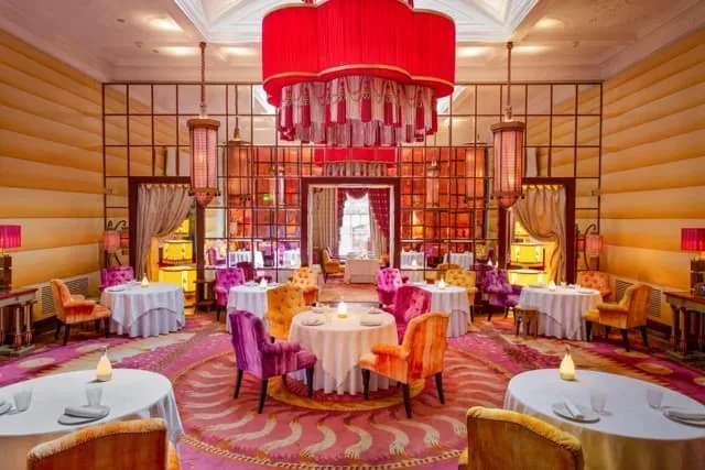 Sketch - lecture room and library fine dining
