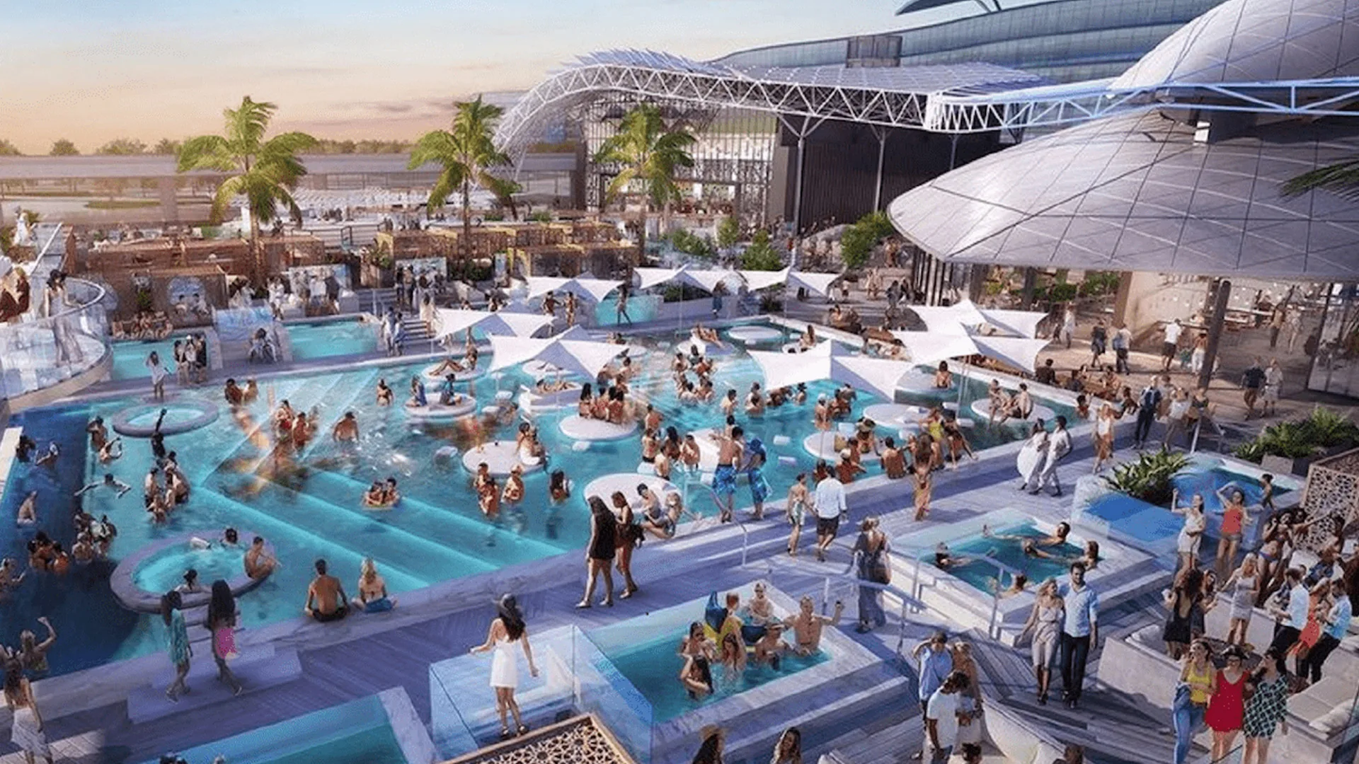 Soho Beach - dayclub in Dubai
