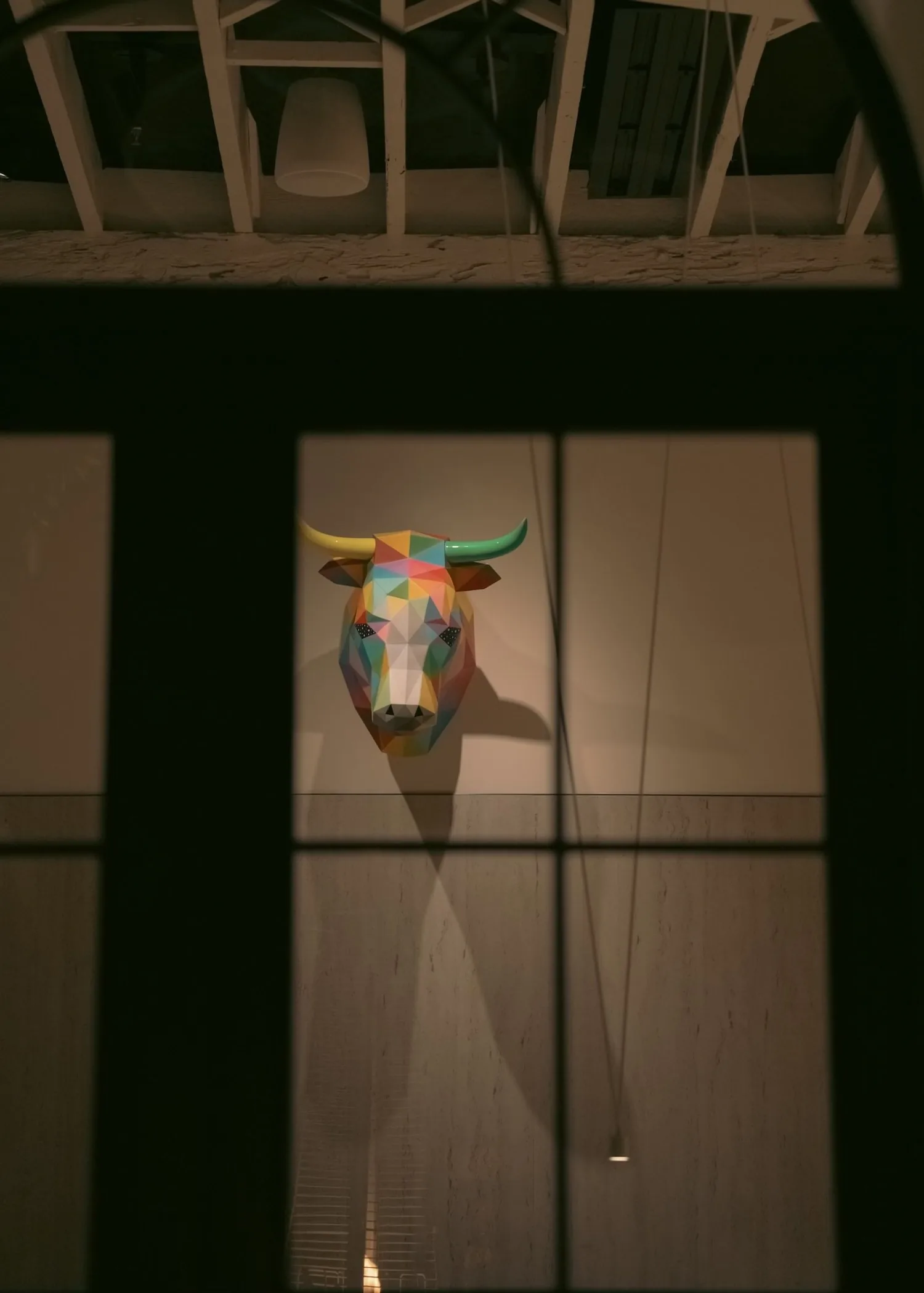 Somni - dining room bull head