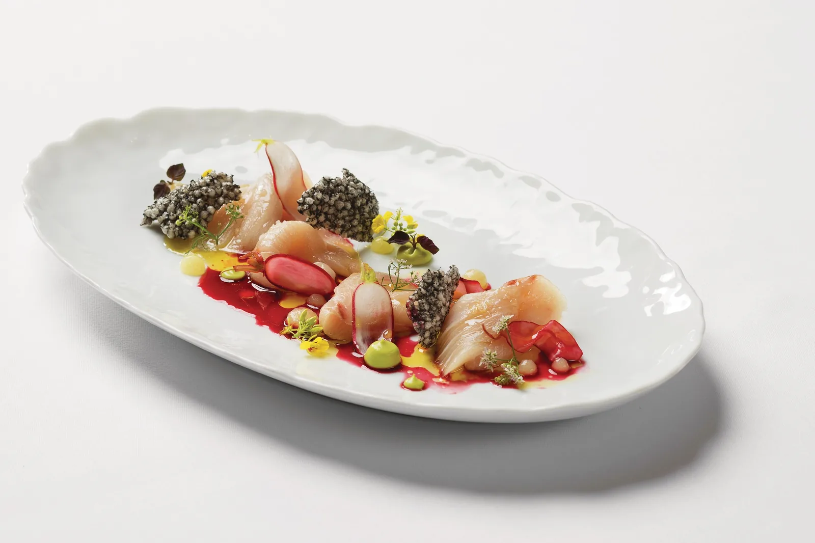 Spago by Wolfgang Puck - baja kanpachi crudo