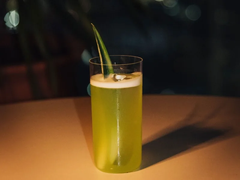 Spire Rooftop Bar - bar detail