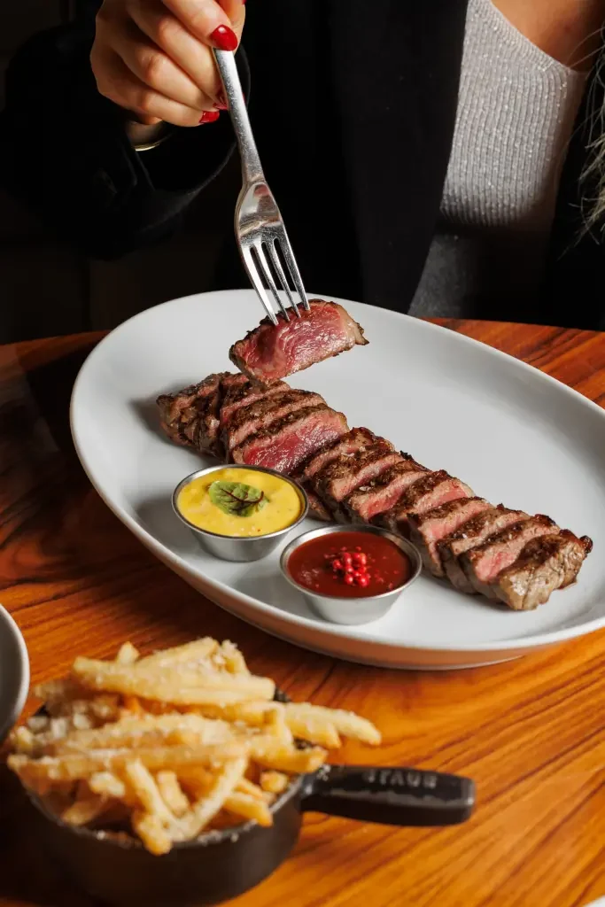 STK Los Angeles - steak and parmesan truffle fries