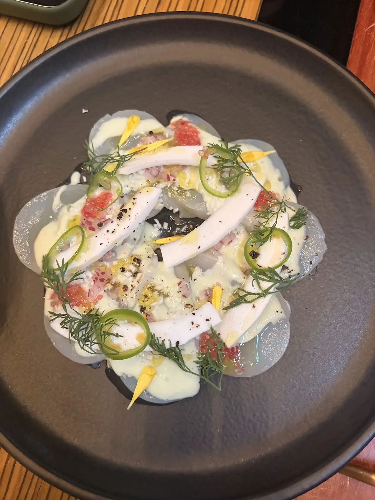 Sud 777 - crudo plate