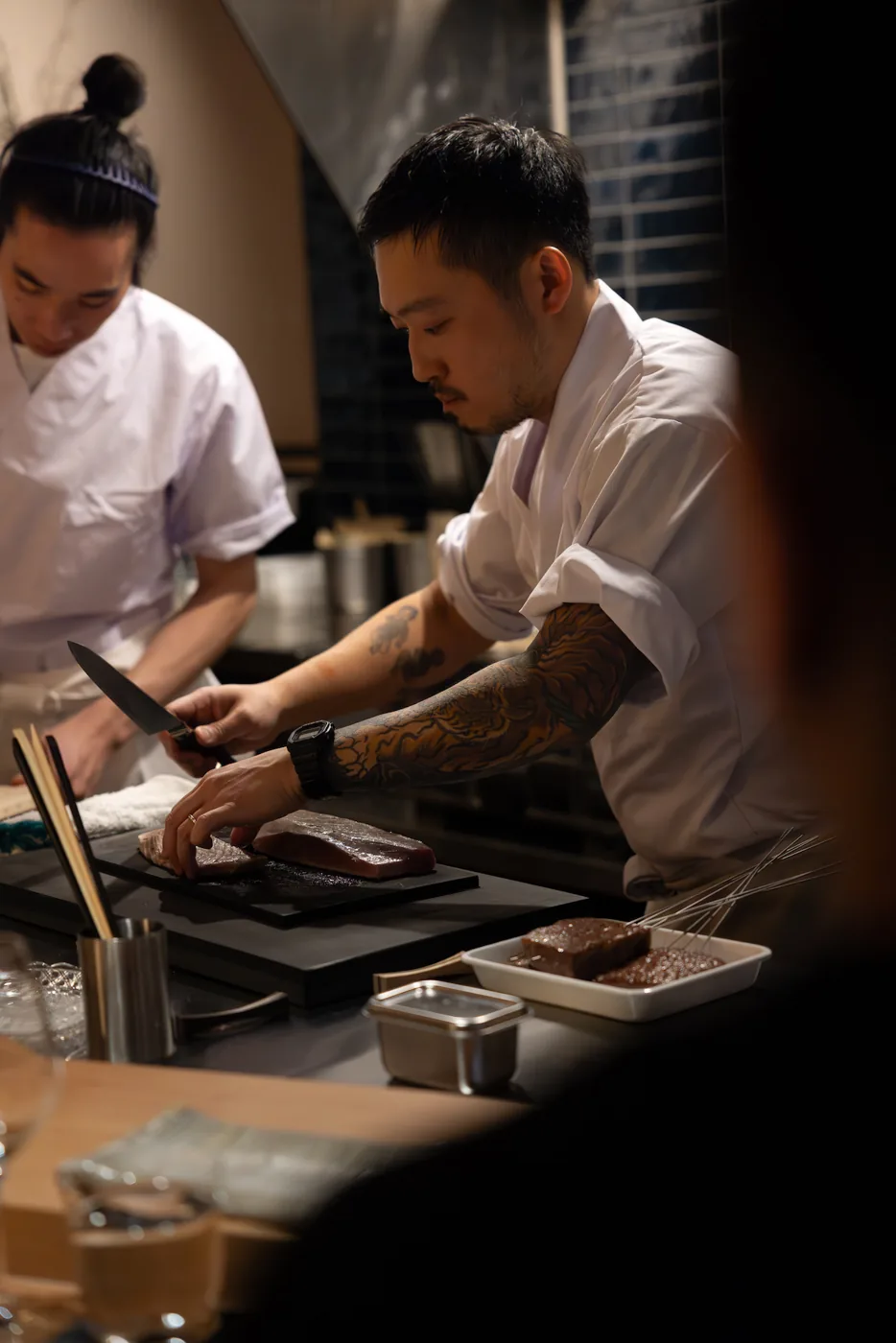 Sumibiyaki Arashi - chef 3