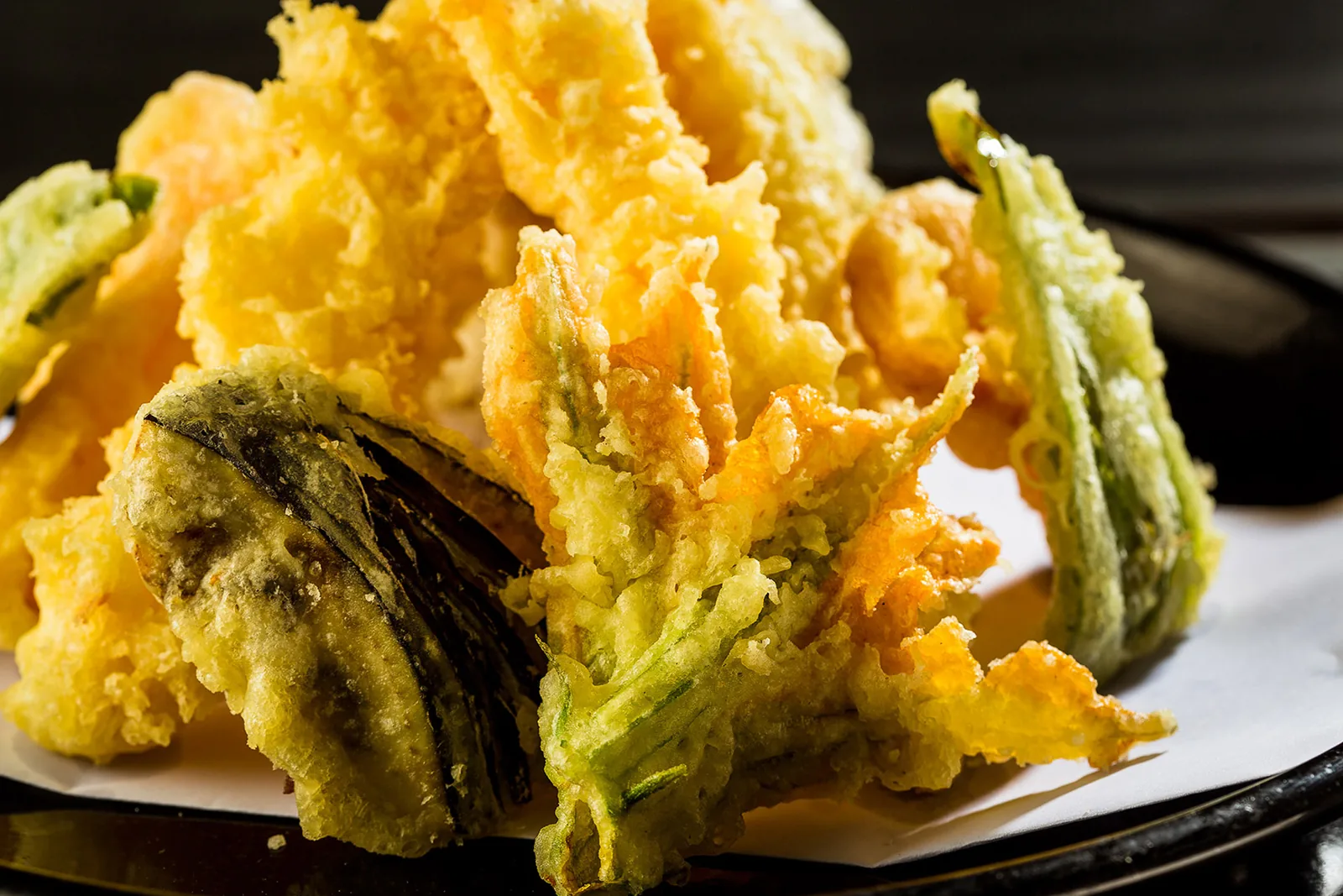 Suntory - vegetable and shrimp tempura