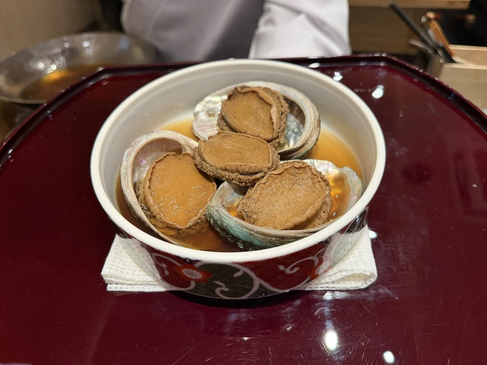 Sushi Ichizu - braised abalone