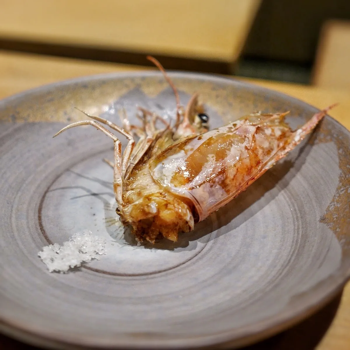 Sushi Ichizu - grilled botan prawn