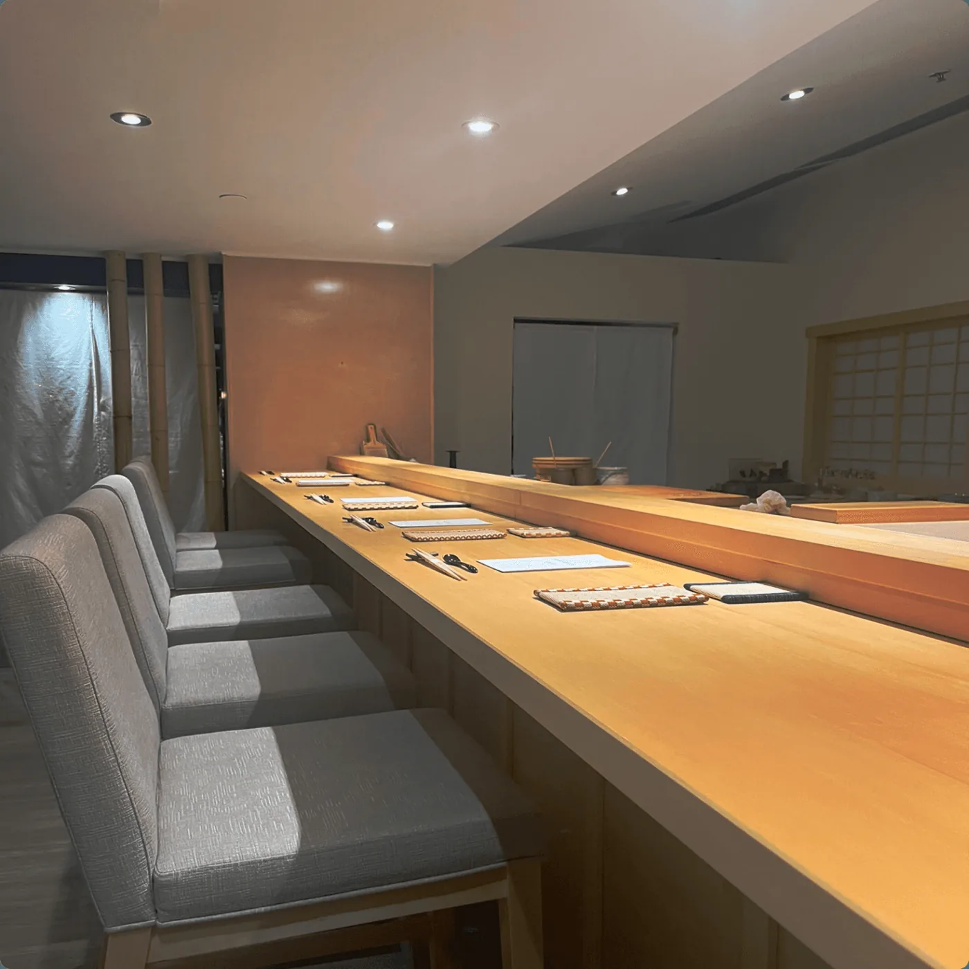 Sushi Masuda - counter