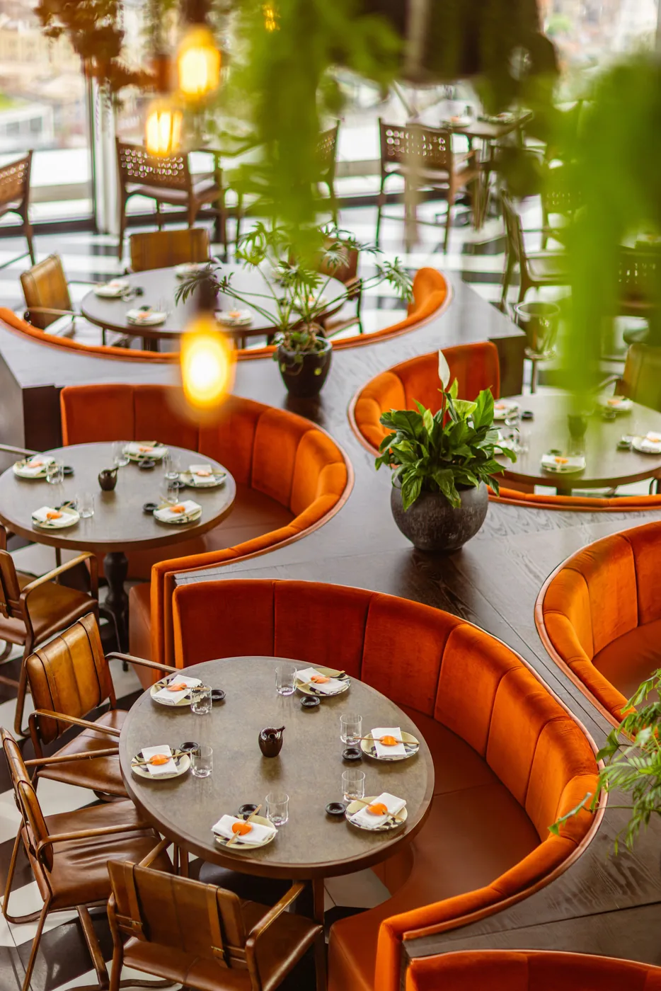 SUSHISAMBA London - dining room overhead
