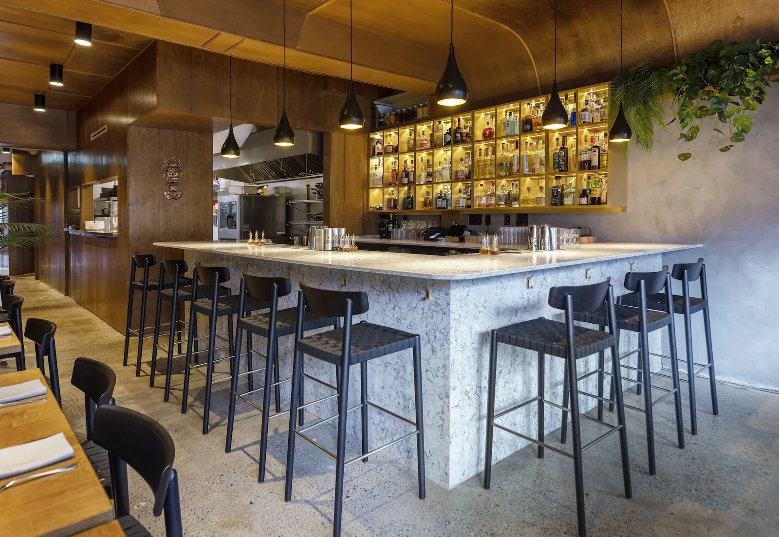 SUYO Modern Peruvian - bar counter