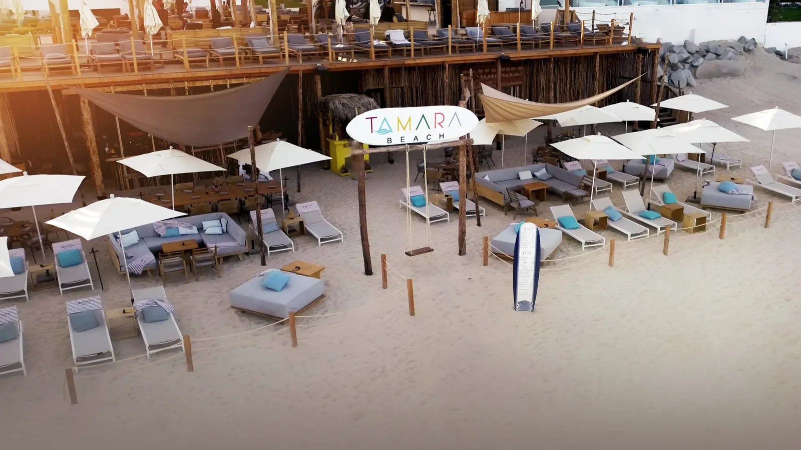 Tamara Beach Club - w01 tamara los cabos beach club daybeds