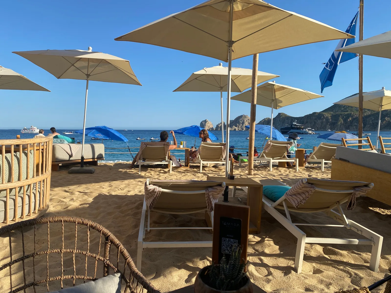 Tamara Beach Club - w02 tamara los cabos umbrellas beachfront
