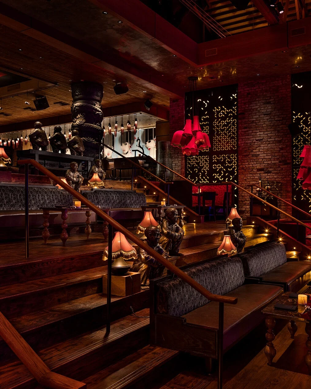 TAO Los Angeles - the stair seating