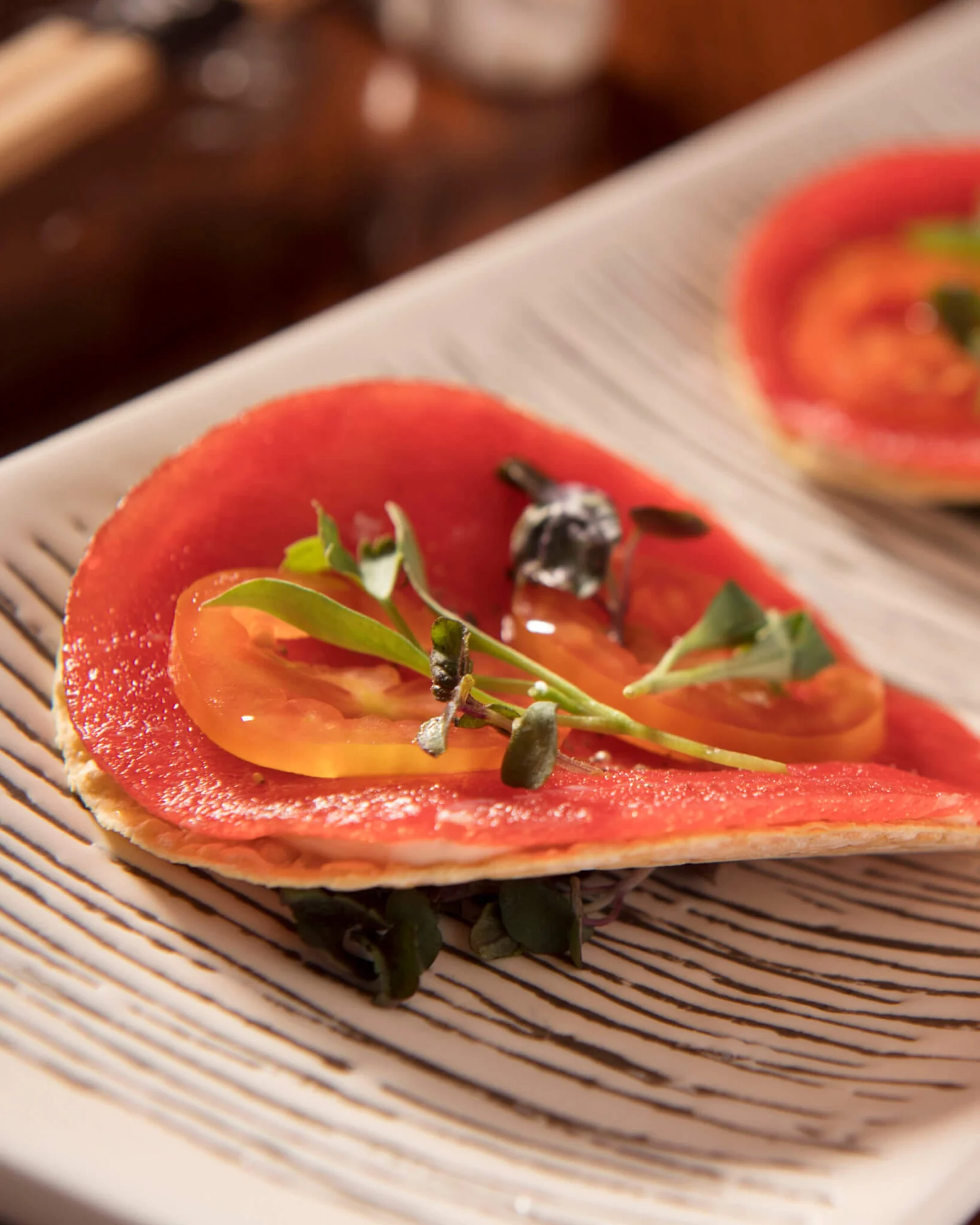 TAO Los Angeles - the tuna pringle