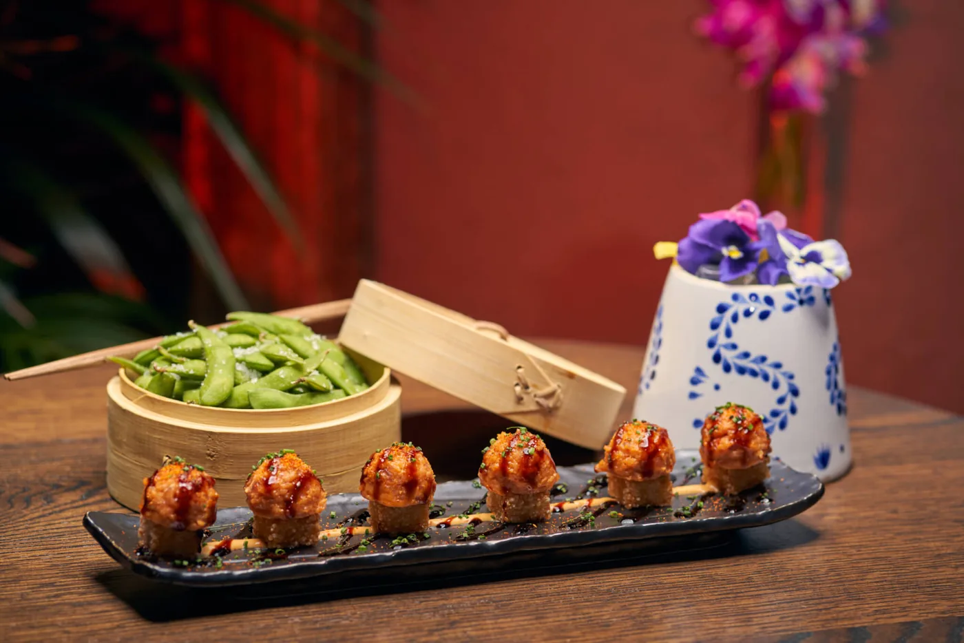 TAO Uptown - dish spicy tuna crispy rice