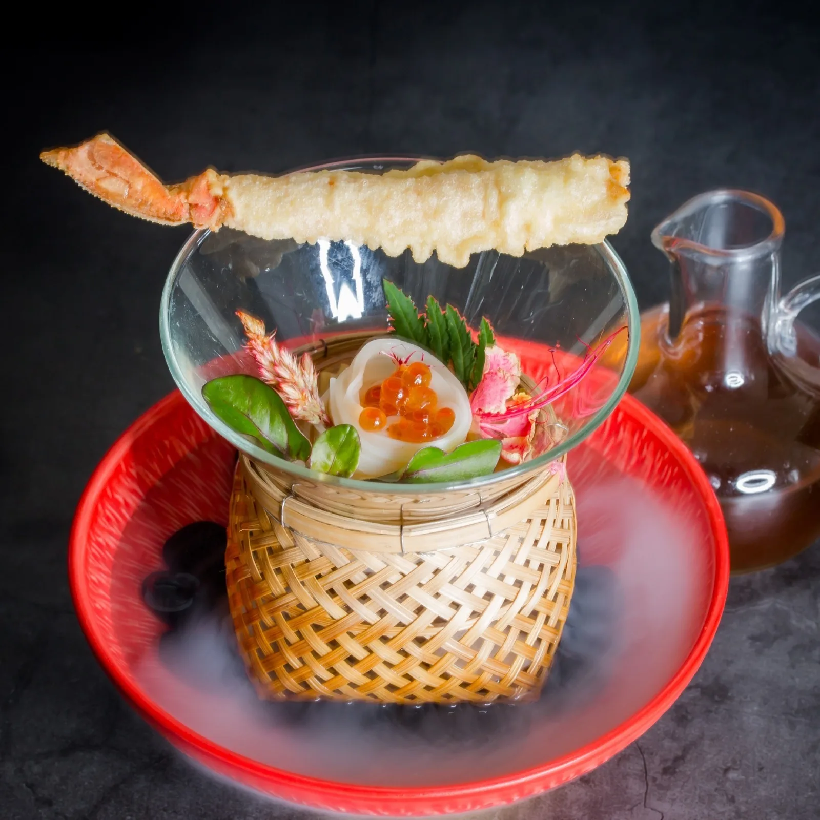 Tenyuu Grand Omakase - omakase tempura basket course