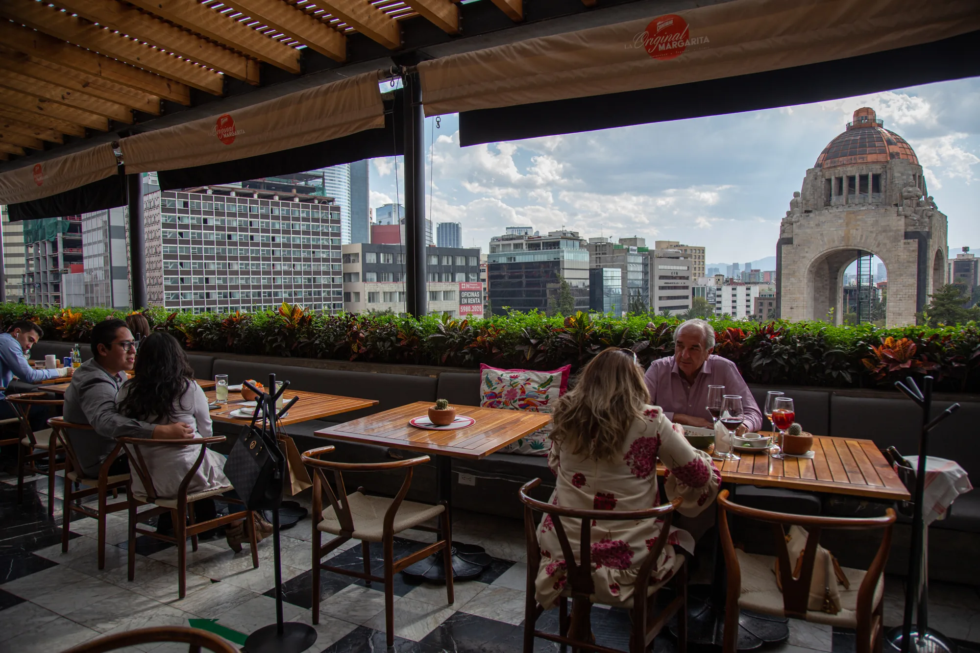 Terraza Cha Cha Cha - rooftop bar in Mexico City