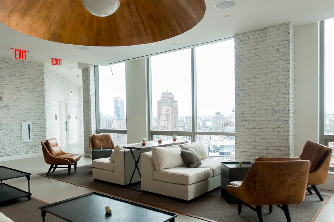 The Crown - rooftop terrace skyline