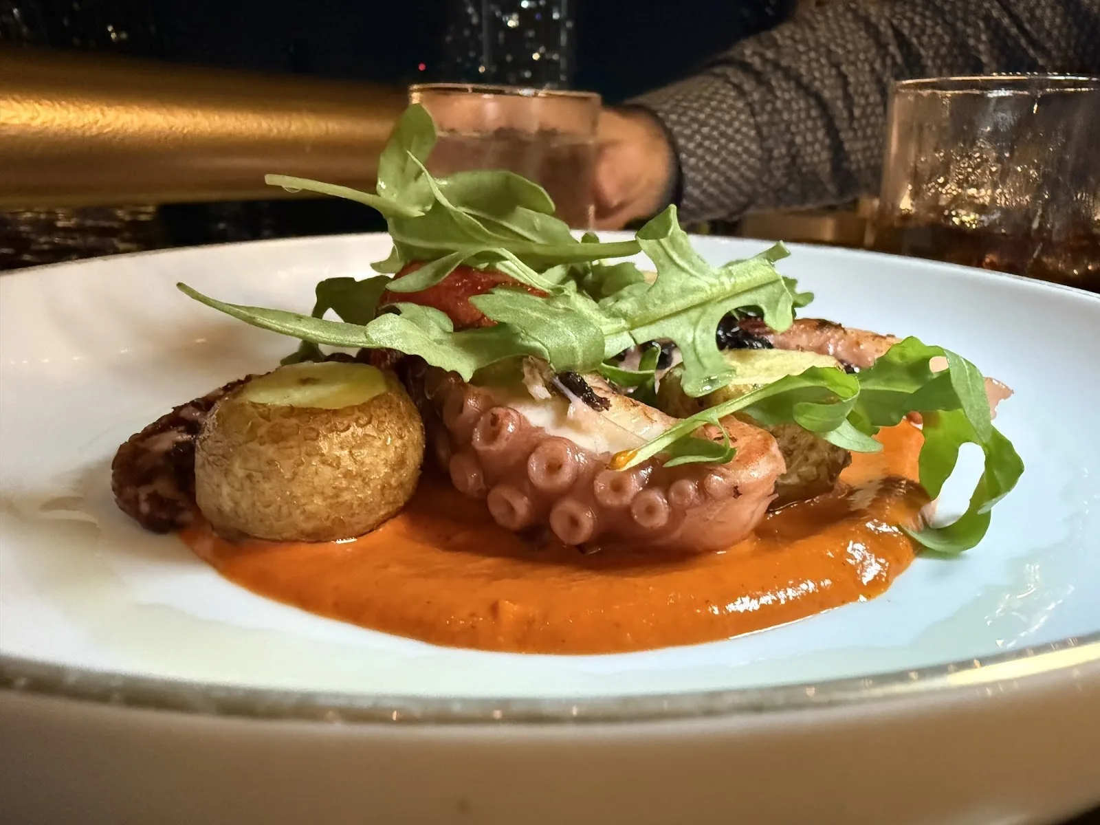 The Crystal Grill House - octopus