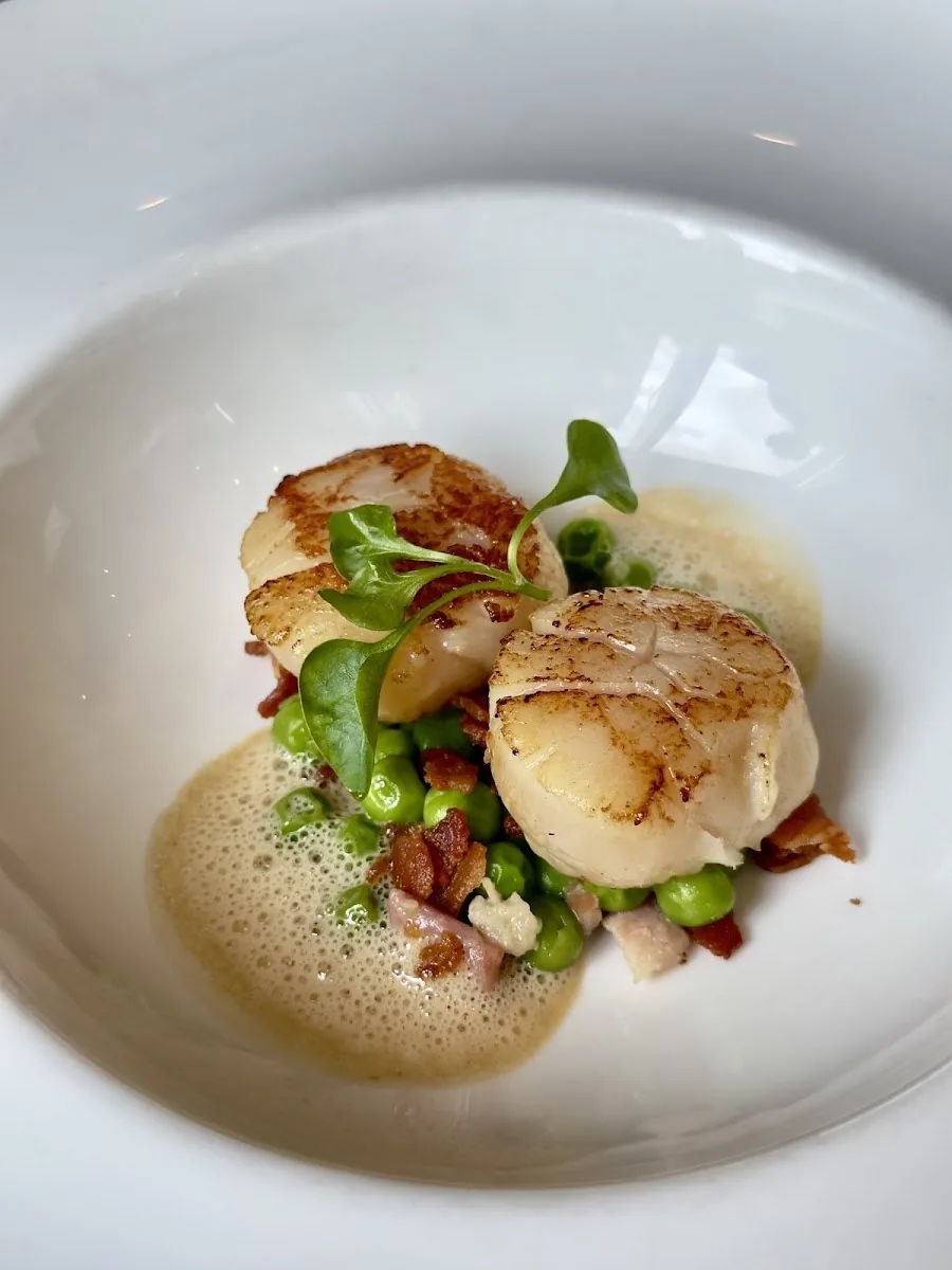 The District Grill Room & Bar - seared scallops