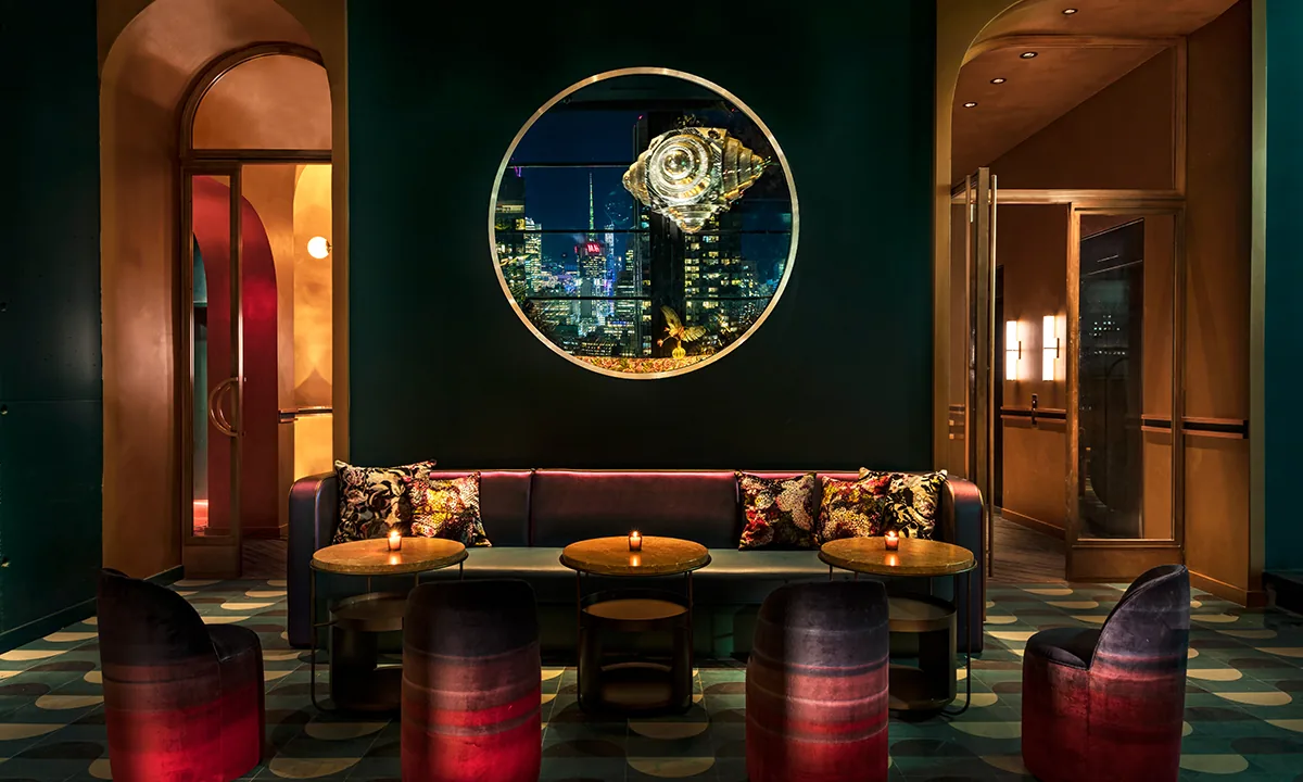The Fleur Room - empire state window view