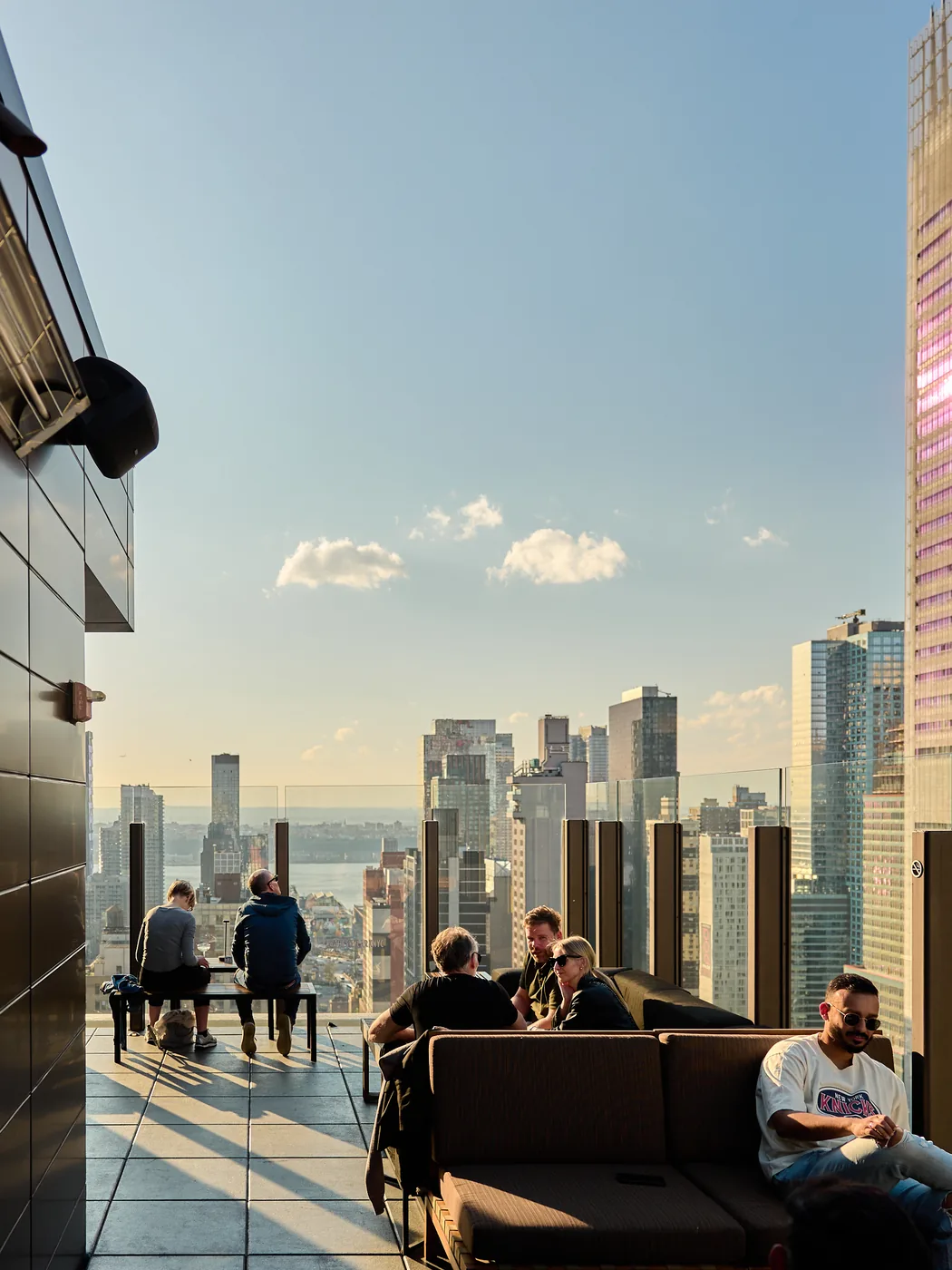 The Skylark - terrace lounge midtown skyline