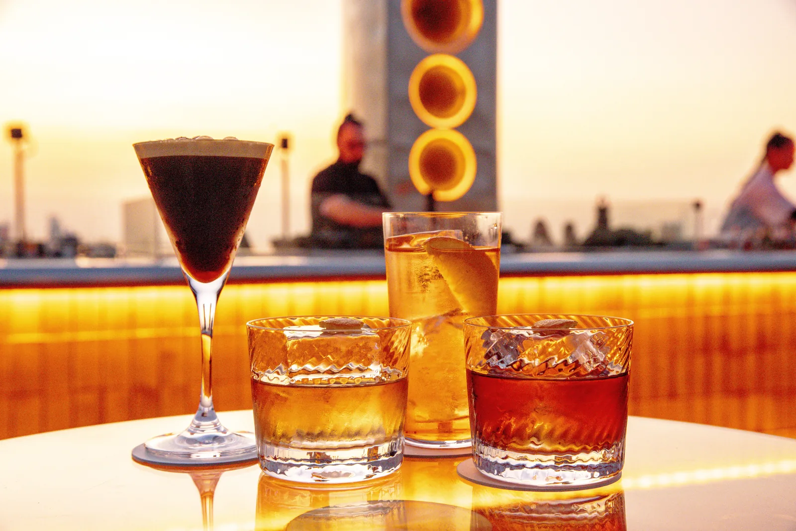 ÆTHER - cocktail flight bar rings