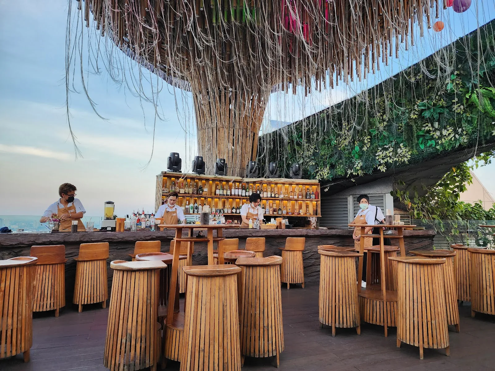 Tichuca Rooftop Bar - rooftop bar in Bangkok