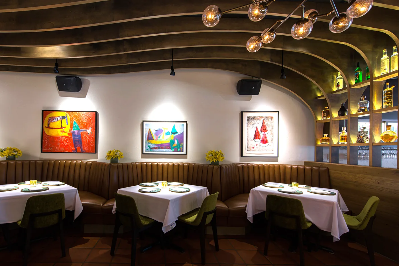 Topolobampo - art dining room